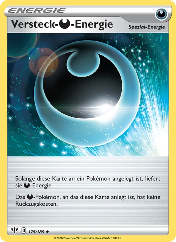 Versteck-Darkness-Energie (Darkness Ablaze #175/189)