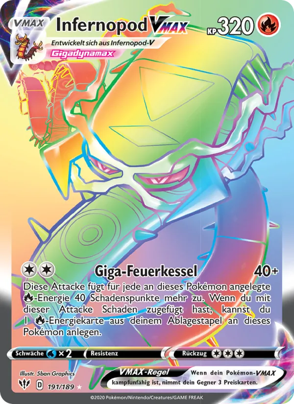Infernopod VMAX (Flammende Finsternis #191/189)