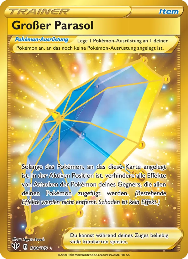 Großer Parasol (Darkness Ablaze #199/189)