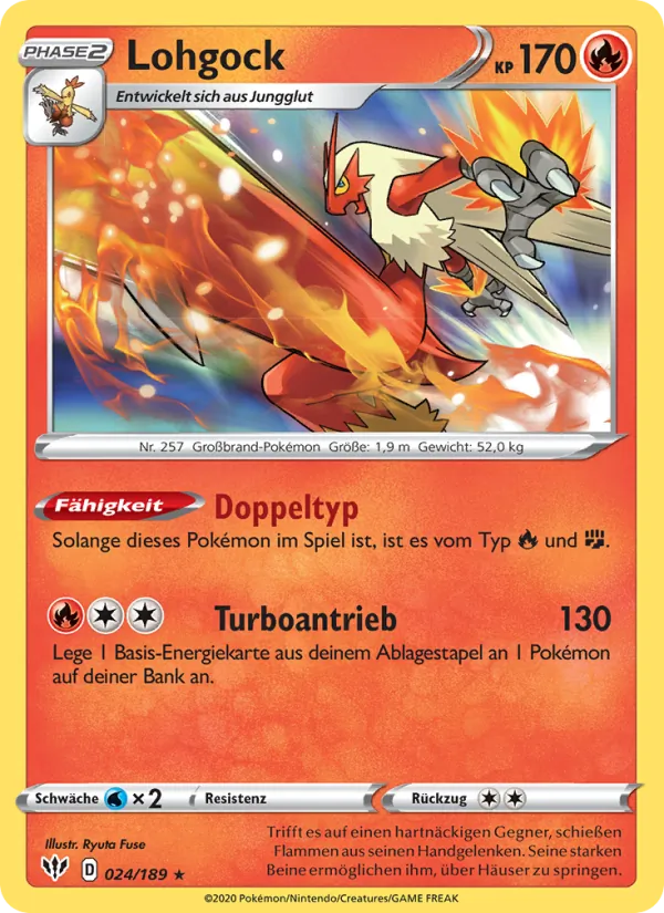 Lohgock (Flammende Finsternis #24/189)