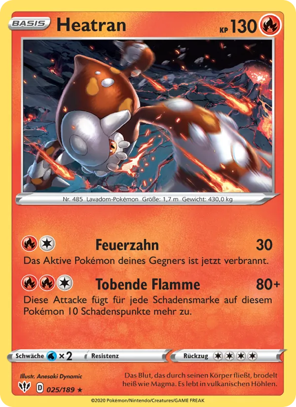 Heatran (Flammende Finsternis #25/189)