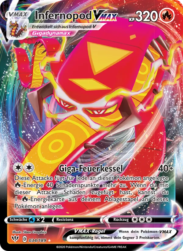 Infernopod VMAX (Flammende Finsternis #34/189)