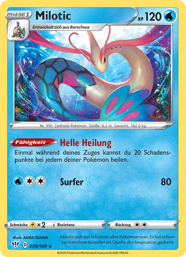 Milotic (Darkness Ablaze #39/189)