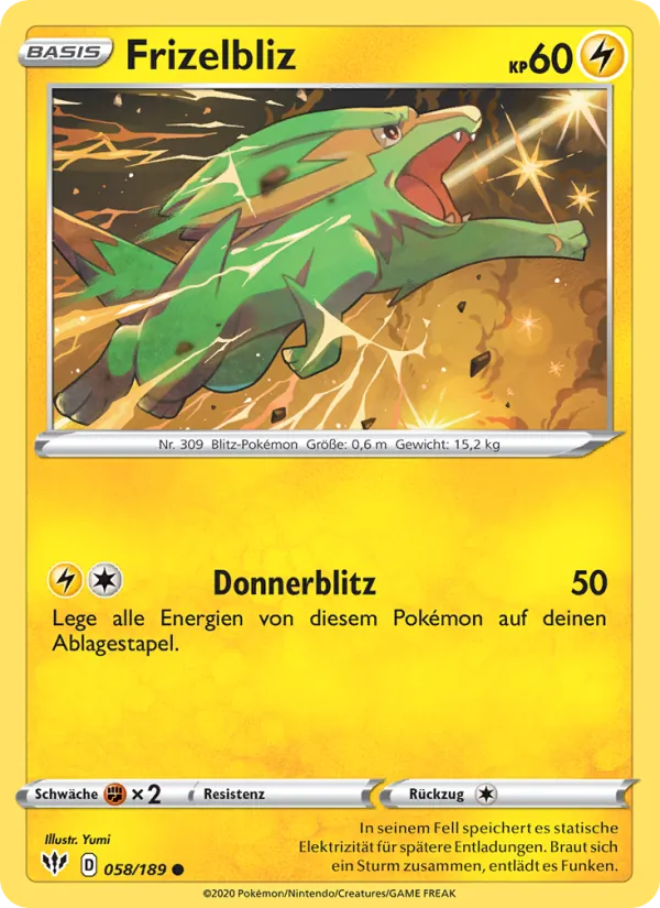 Frizelbliz (Darkness Ablaze #58/189)