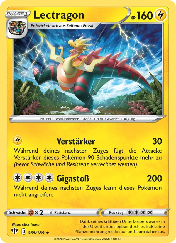 Lectragon (Darkness Ablaze #65/189)