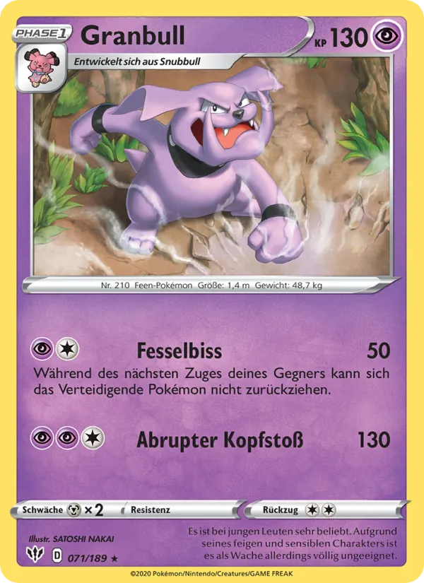 Granbull (Flammende Finsternis #71/189)
