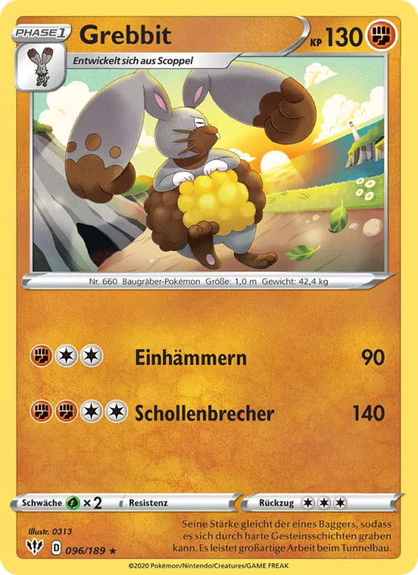 Grebbit (Darkness Ablaze #96/189)