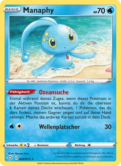 Manaphy (Glänzendes Schicksal #24/72)