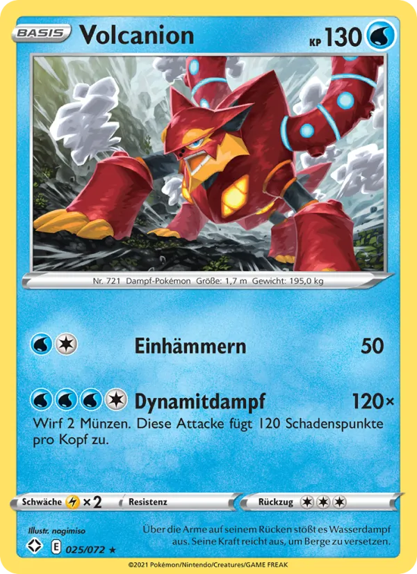 Volcanion (Glänzendes Schicksal #25/72)