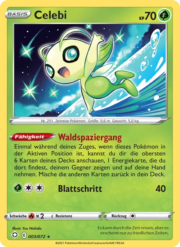 Celebi (Glänzendes Schicksal #3/72)