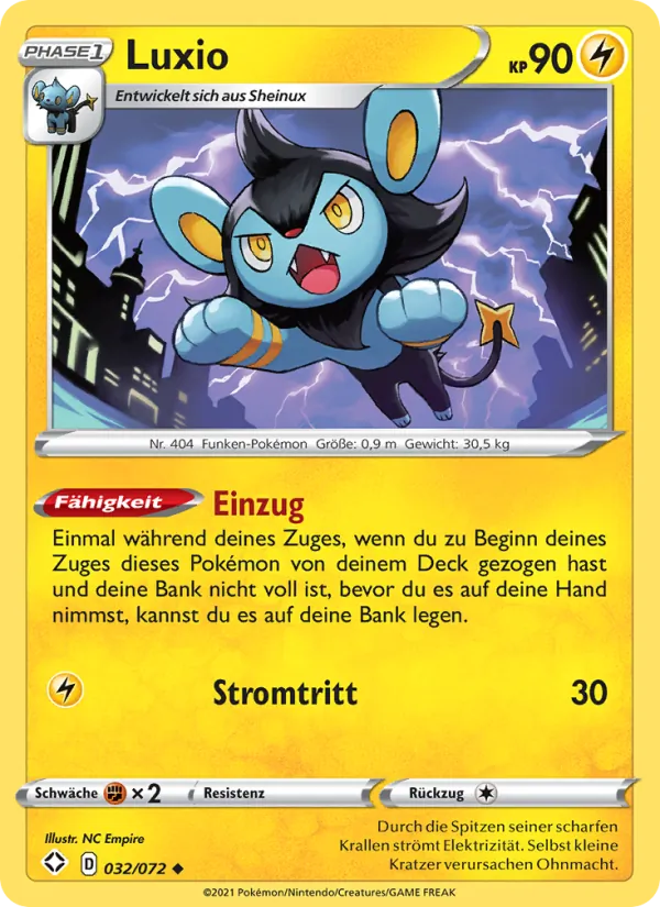 Luxio (Glänzendes Schicksal #32/72)