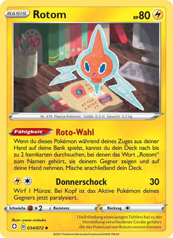 Rotom (Glänzendes Schicksal #34/72)