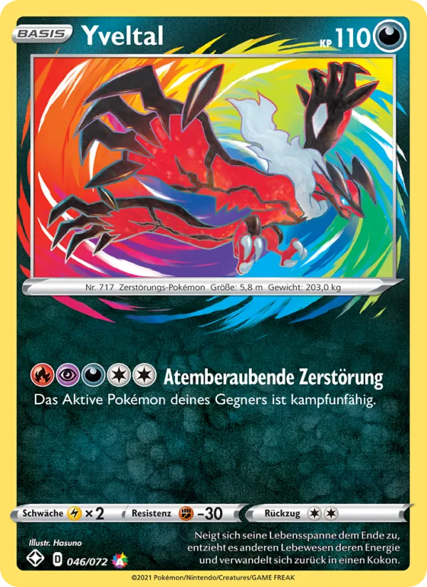 Yveltal (Glänzendes Schicksal #46/72)