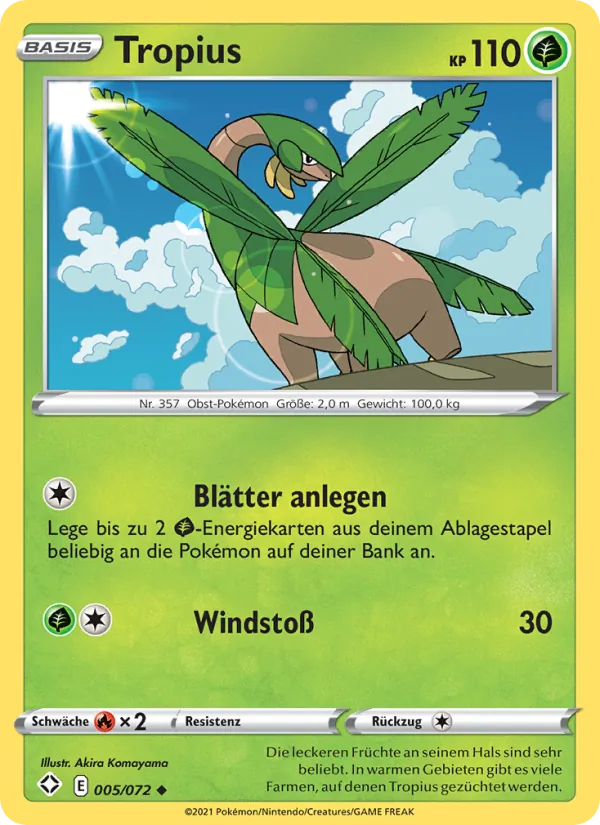 Tropius (Shining Fates #5/72)