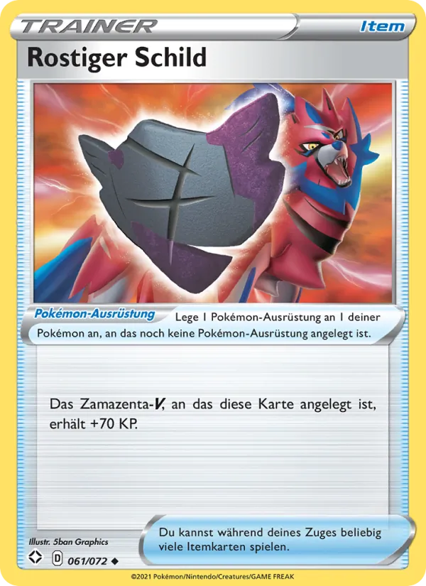 Rostiger Schild (Shining Fates #61/72)