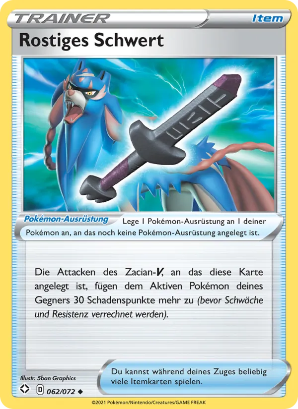 Rostiges Schwert (Shining Fates #62/72)