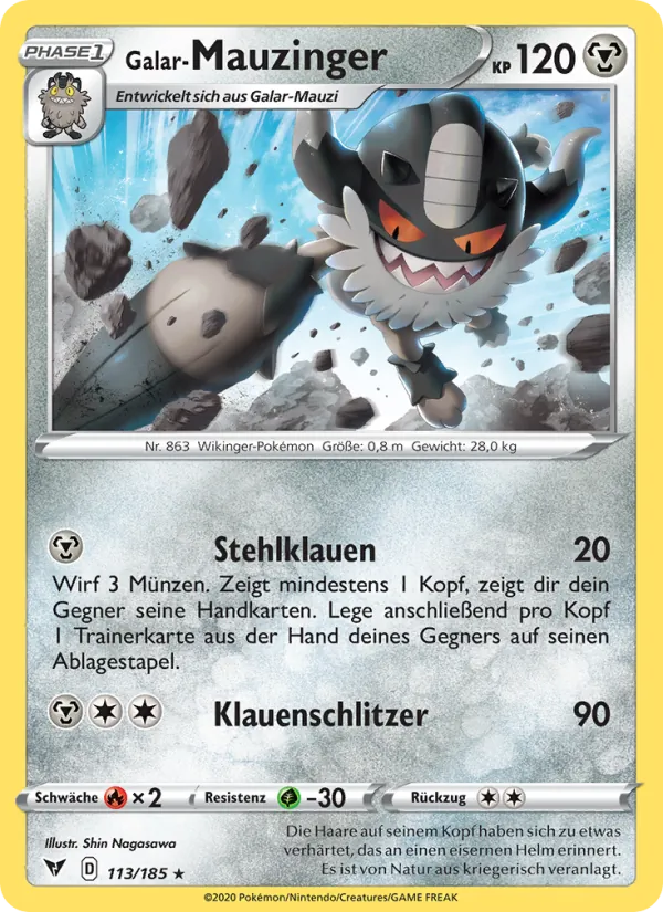 Galar-Mauzinger (Farbenschock #113/185)