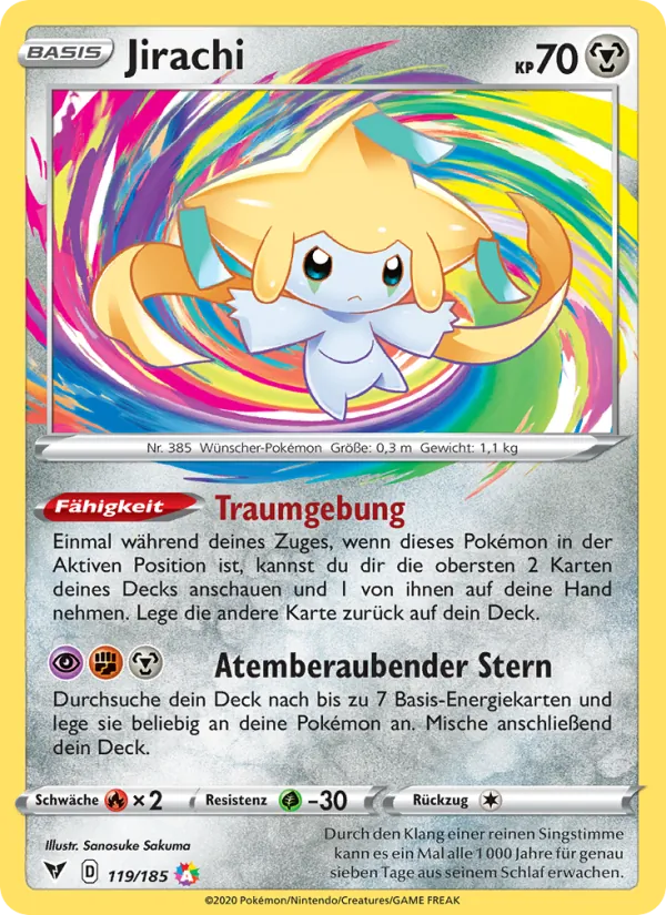 Jirachi (Vivid Voltage #119/185)