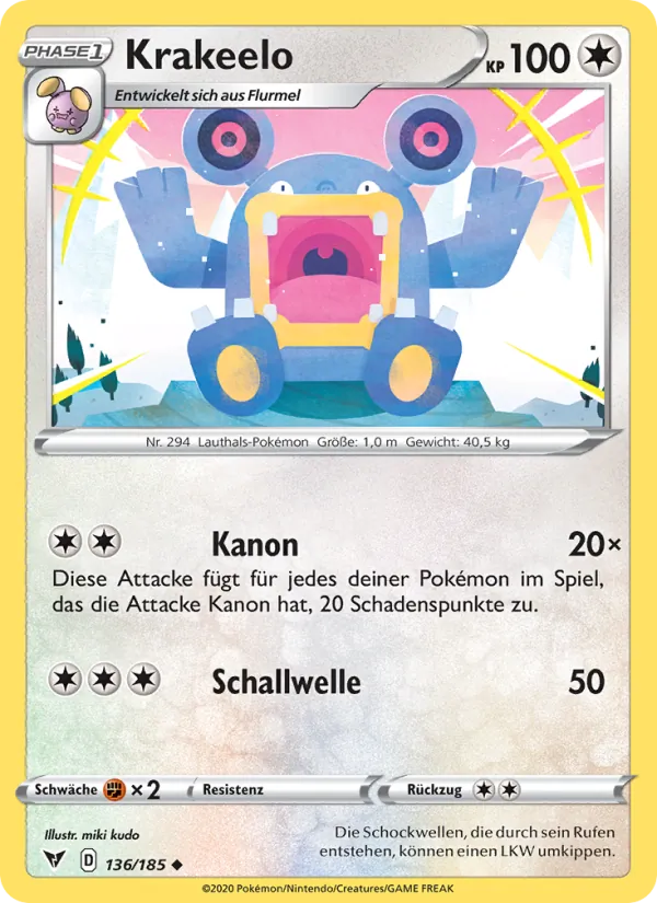 Krakeelo (Vivid Voltage #136/185)