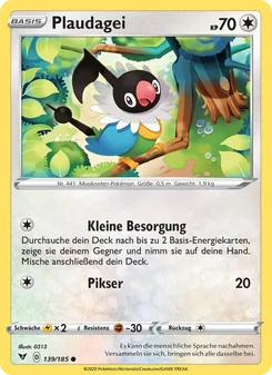 Plaudagei (Farbenschock #139/185)