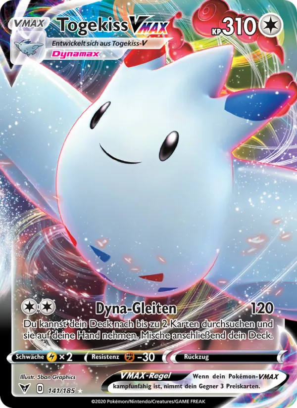 Togekiss VMAX (Farbenschock #141/185)