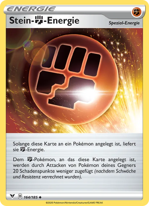 Stein-Fighting-Energie (Vivid Voltage #164/185)