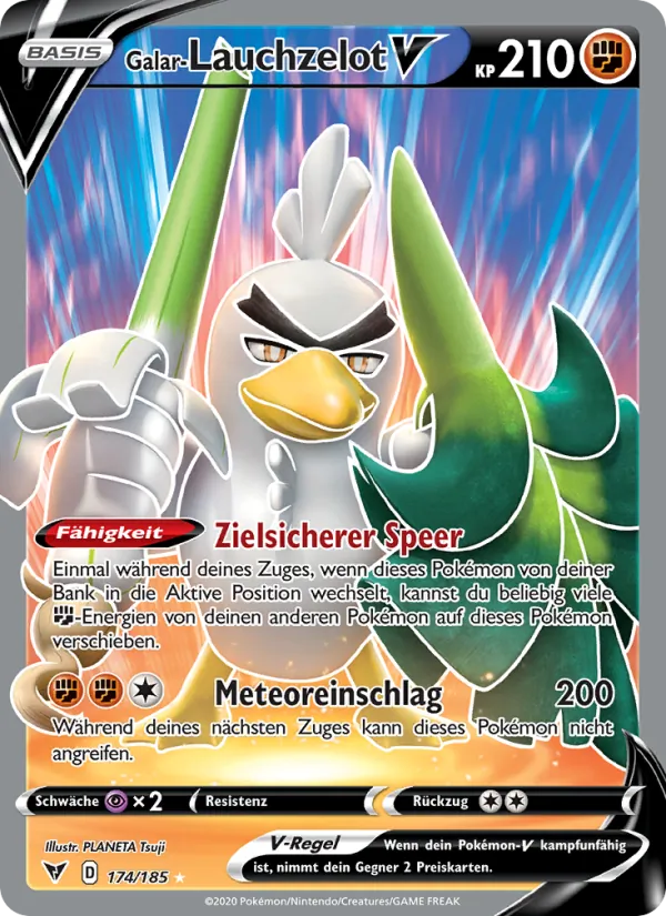 Galar-Lauchzelot V (Farbenschock #174/185)