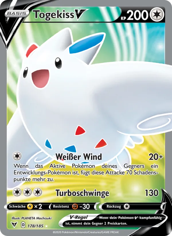 Togekiss V (Farbenschock #178/185)