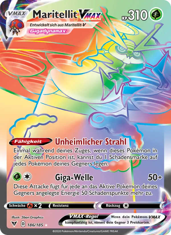 Maritellit VMAX (Farbenschock #186/185)