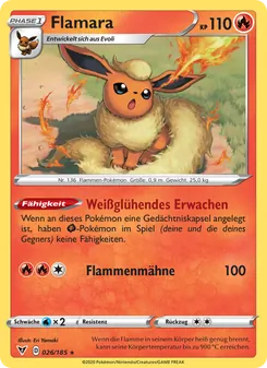 Flamara (Farbenschock #26/185)