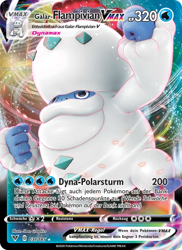 Galar-Flampivian VMAX (Vivid Voltage #37/185)
