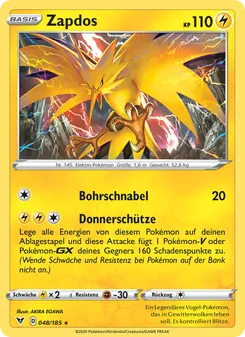Zapdos (Farbenschock #48/185)
