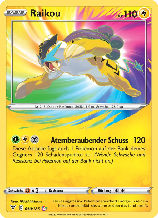Raikou (Farbenschock #50/185)