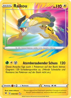 Raikou (Farbenschock #50/185)