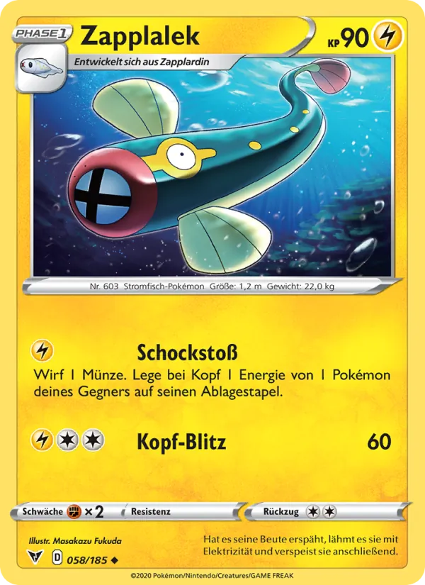 Zapplalek (Vivid Voltage #58/185)