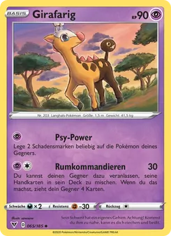 Girafarig (Farbenschock #65/185)