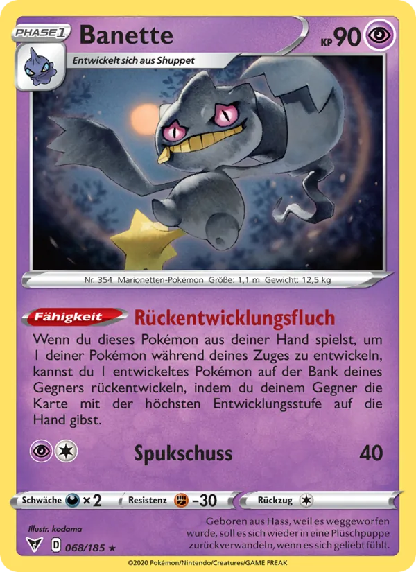 Banette (Vivid Voltage #68/185)