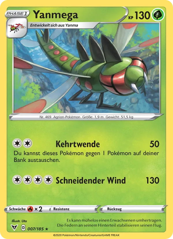 Yanmega (Farbenschock #7/185)