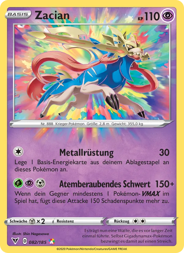 Zacian (Farbenschock #82/185)