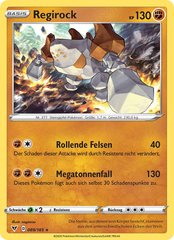 Regirock (Farbenschock #89/185)