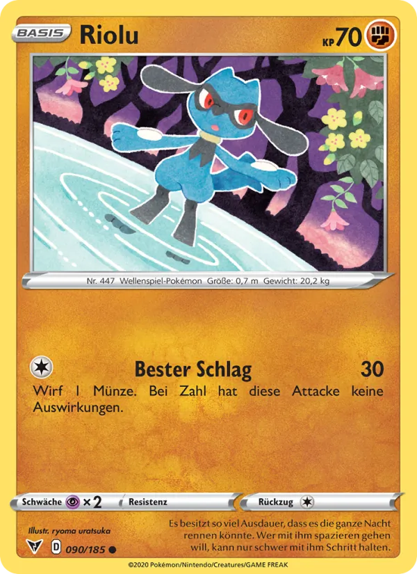 Riolu (Farbenschock #90/185)