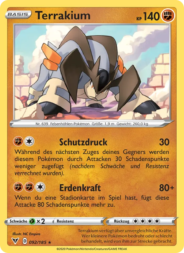 Terrakium (Vivid Voltage #92/185)