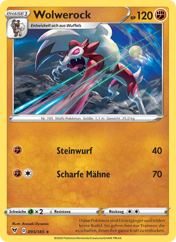 Wolwerock (Vivid Voltage #95/185)