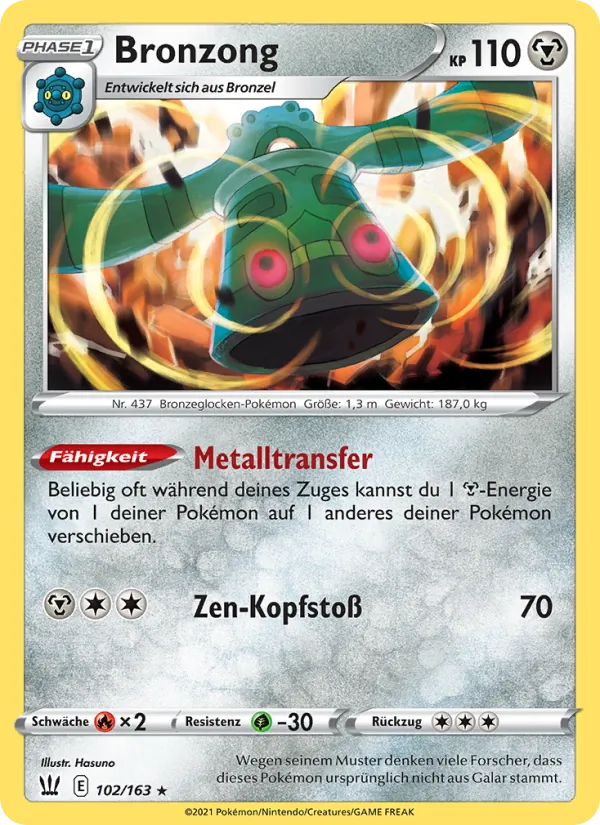Bronzong (Kampfstile #102/163)