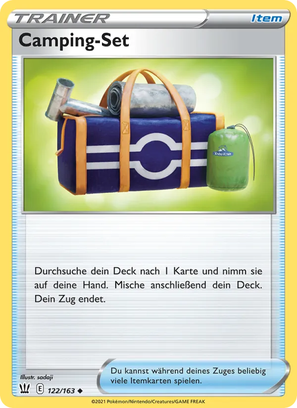 Camping-Set (Kampfstile #122/163)