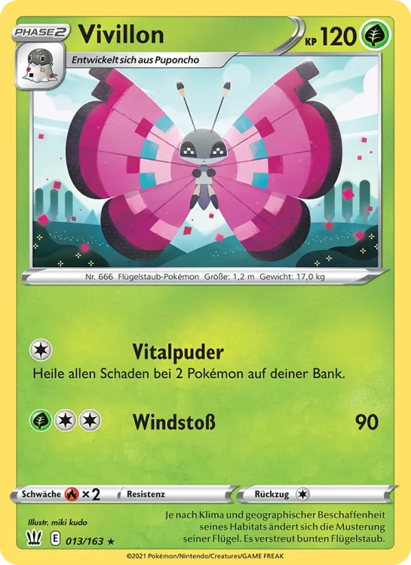 Vivillon (Battle Styles #13/163)