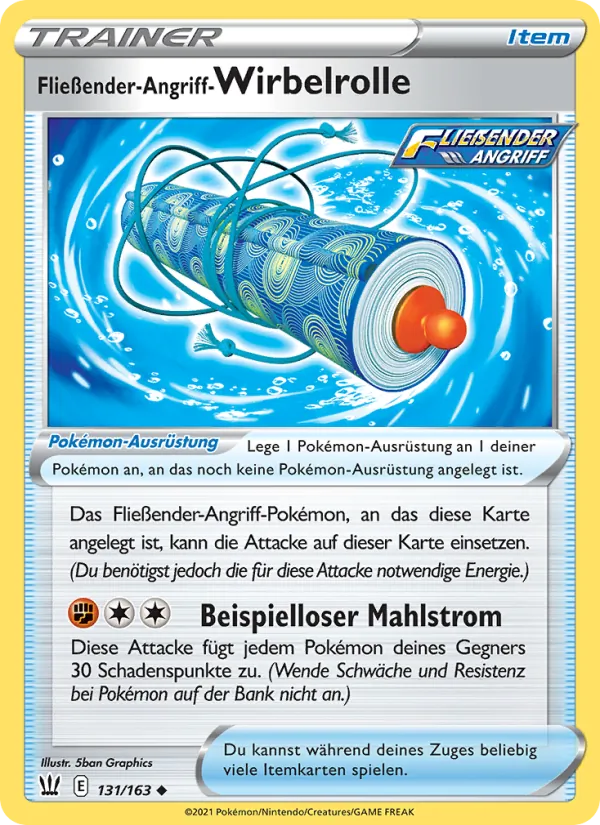 Fließender-Angriff-Wirbelrolle (Battle Styles #131/163)