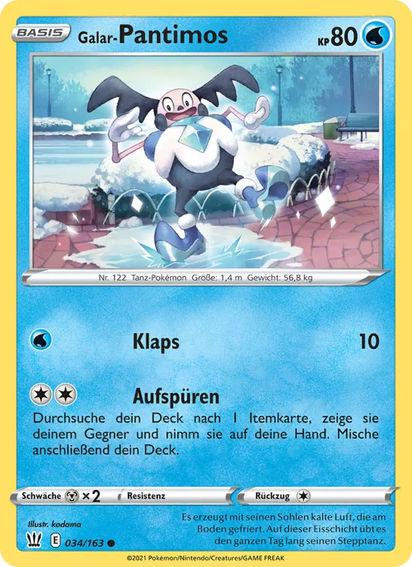 Galar-Pantimos (Battle Styles #34/163)