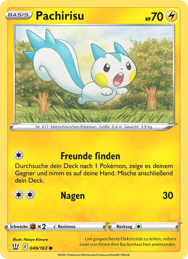Pachirisu (Battle Styles #49/163)
