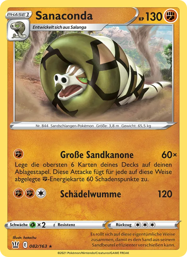 Sanaconda (Battle Styles #82/163)